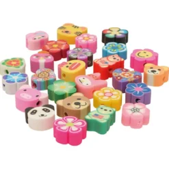 Abalorios de animales y flores 10mm 200 piezas