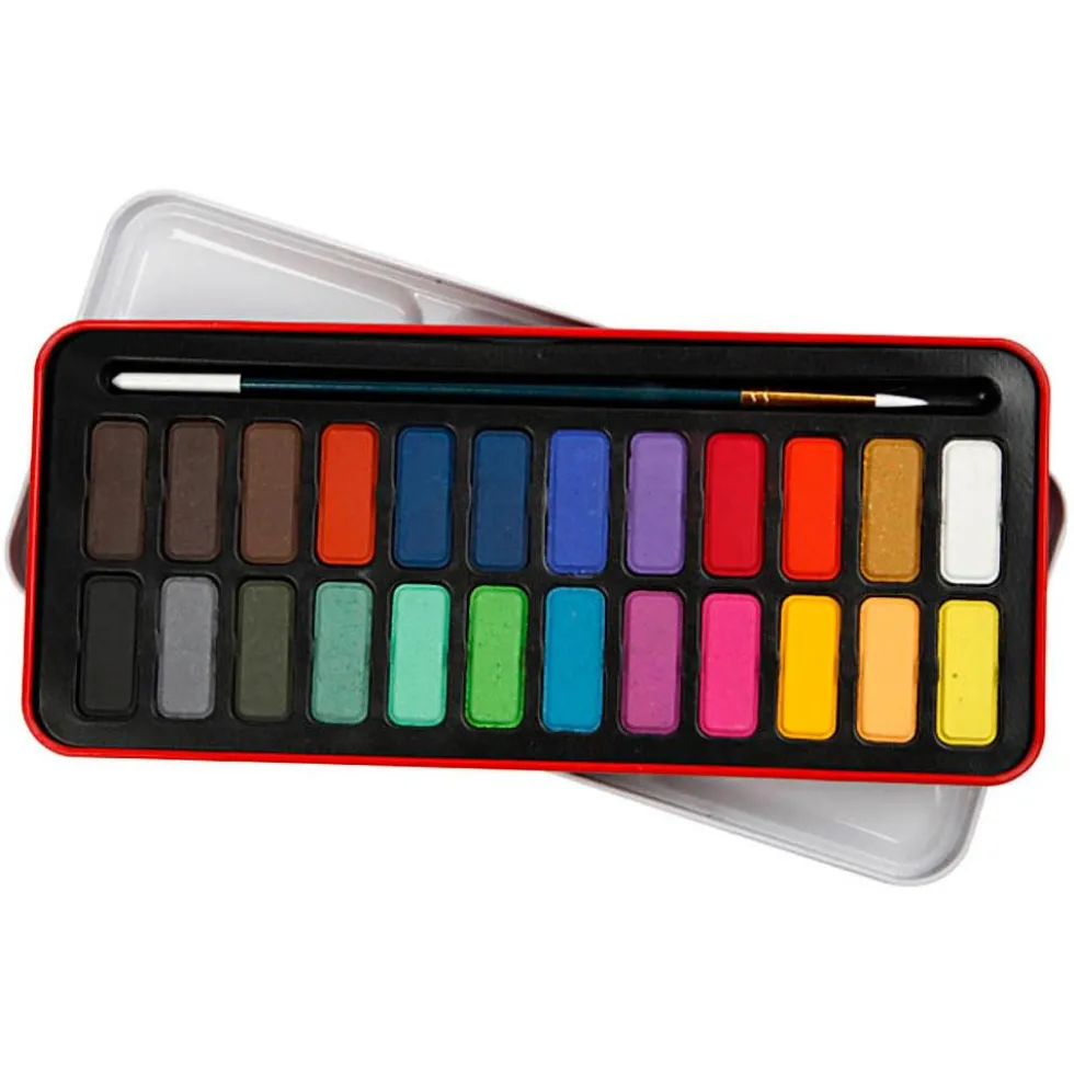 Acuarela Colortime 24 colores Creativ Company