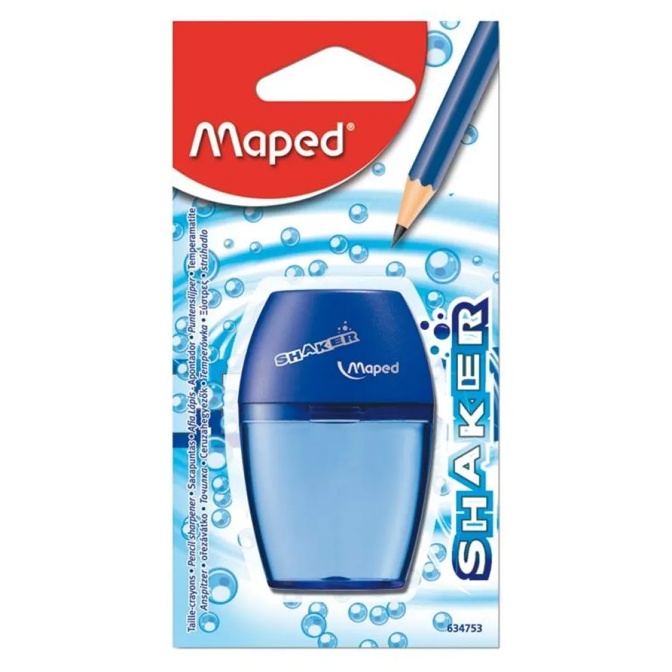 Afilalápiz con depósito Maped colores surtidos