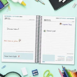 Agenda cuarto día página Cool negro 2026-2027