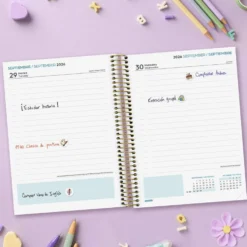 Agenda cuarto secundaria día página Shine 2026-2027