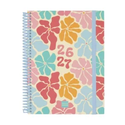 Agenda cuarto semana vista horizontal Diva Spring 2026-2027