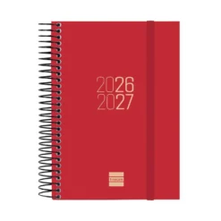 Agenda E8 día página Espir rojo 2026-2027