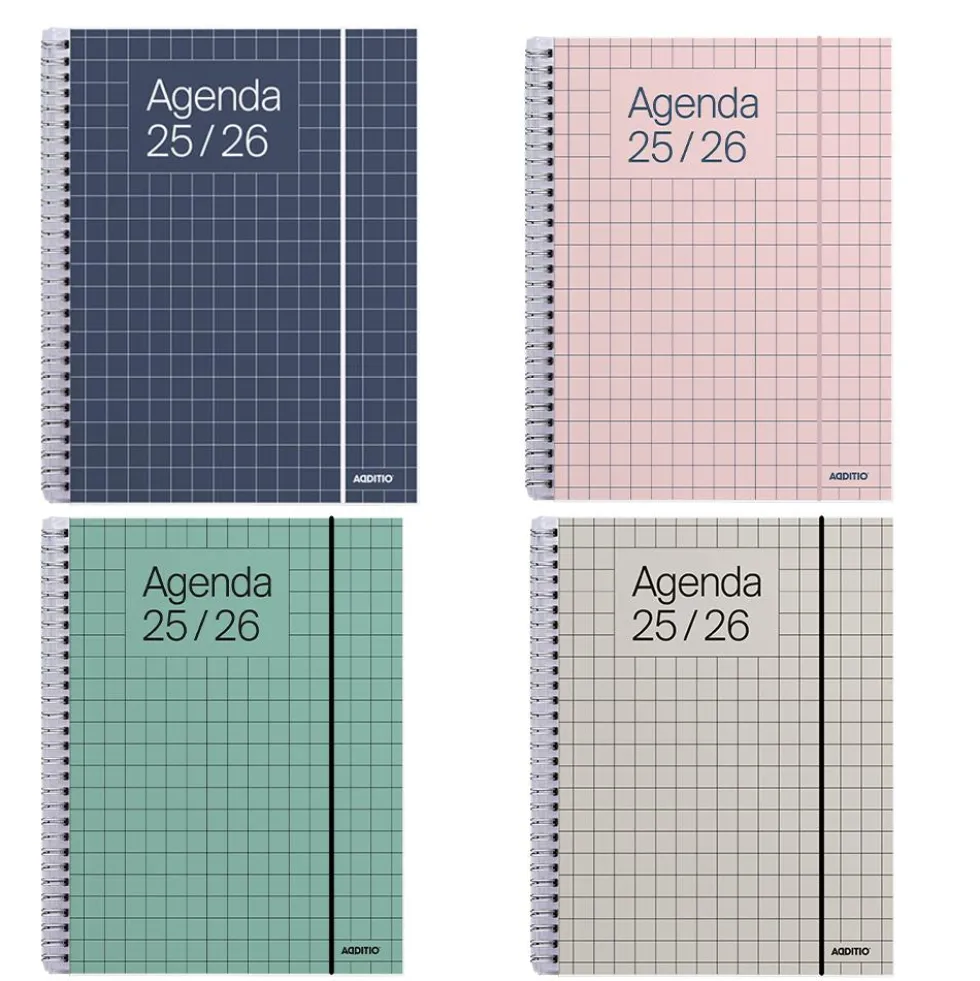 Agenda escolar Universal día/página Additio 2026/2027