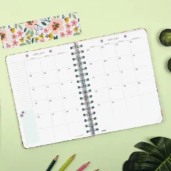 Agenda E10 semana vista horizontal Moniquilla verde 2026-2027