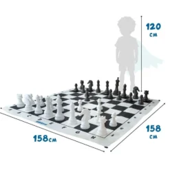 Ajedrez de suelo XXL