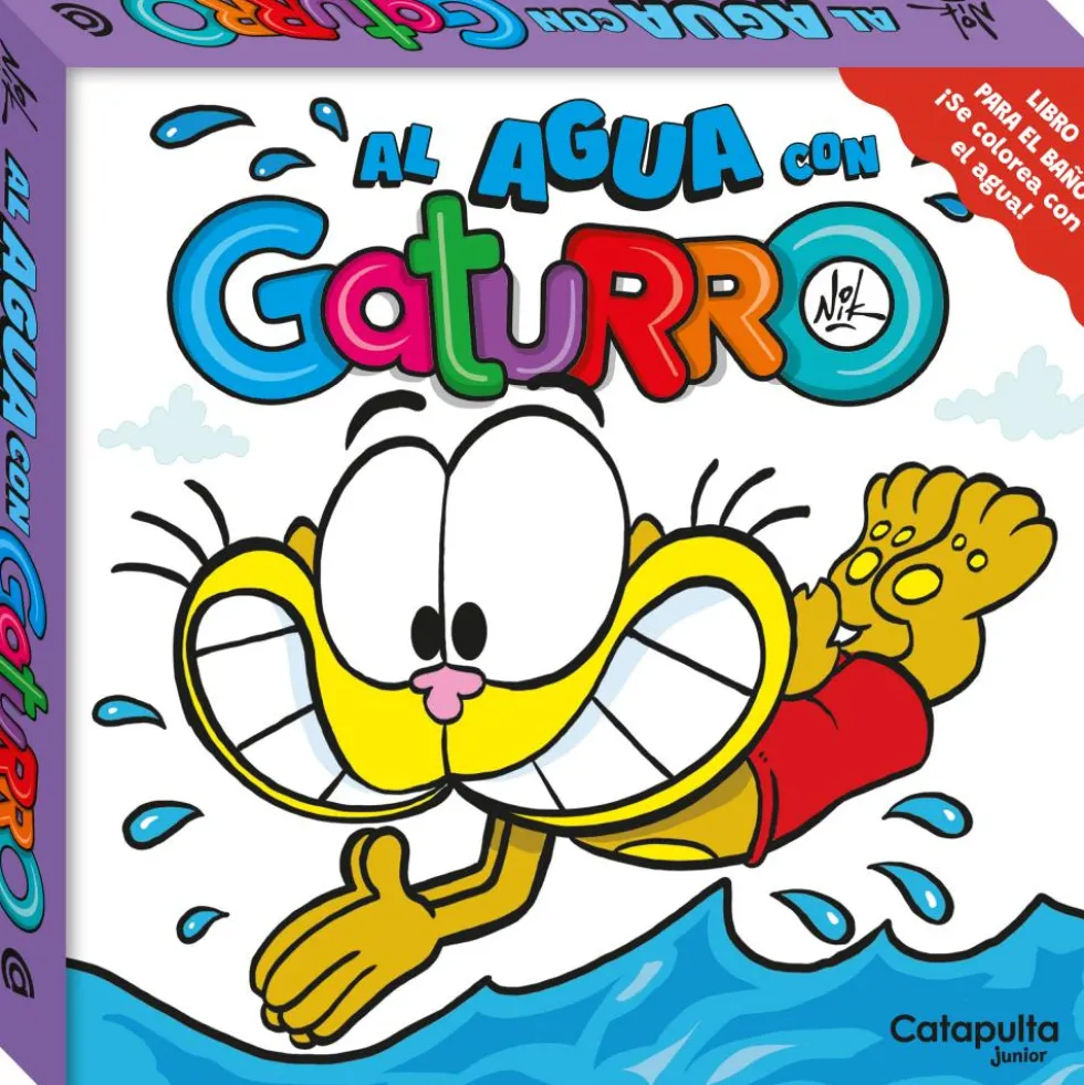 Al agua con Gaturro