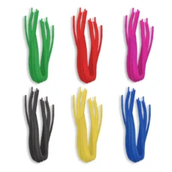 Alambre chenille 50x0,8cm 10 unidades unicolor