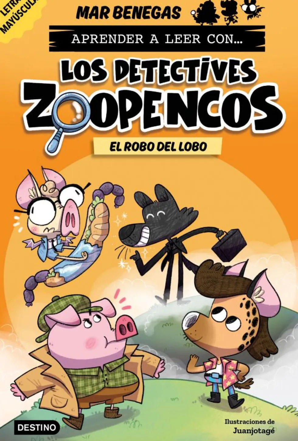 Aprender a leer con... Los Detectives Zoopencos 11: El robo del lobo