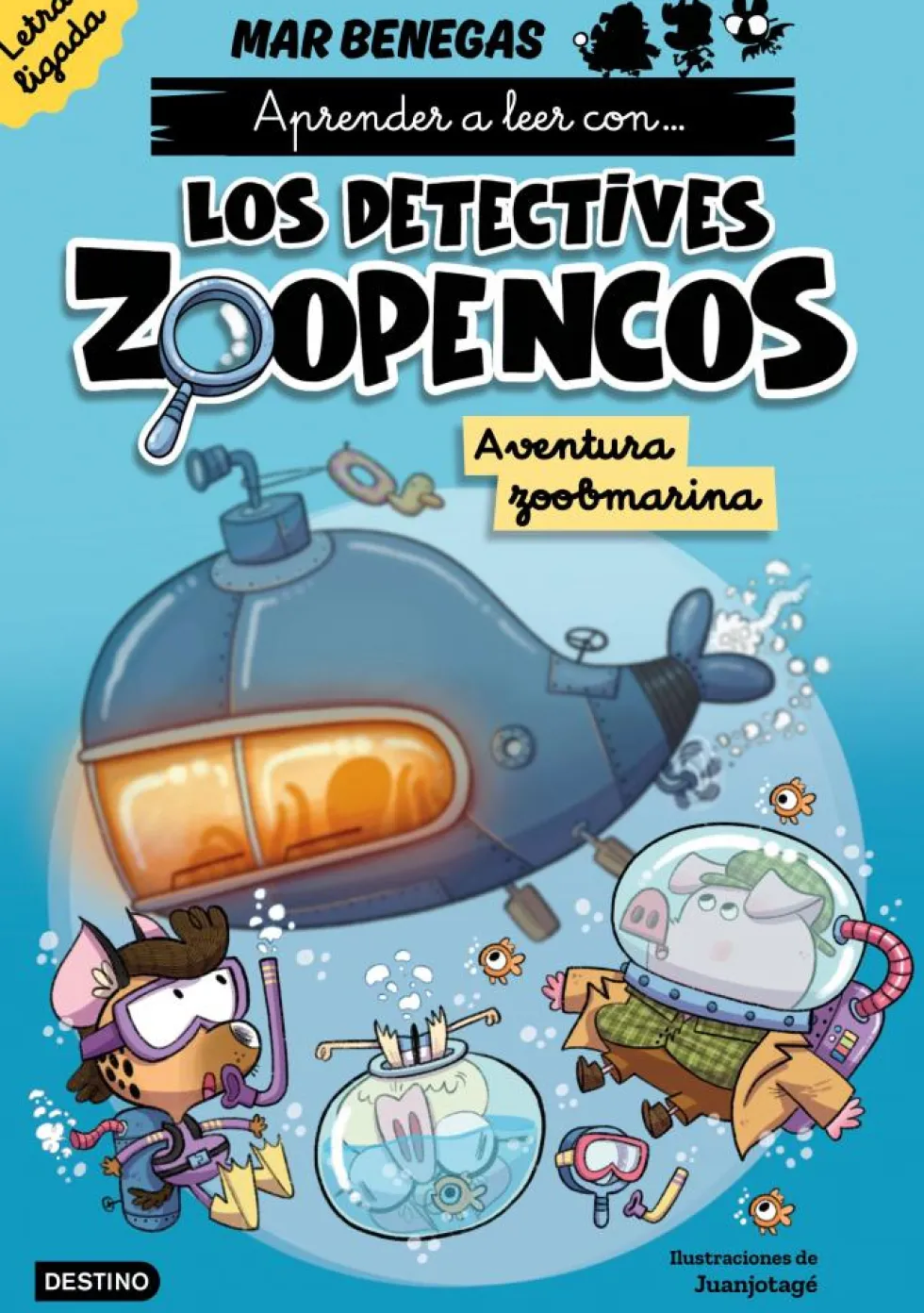 Aprender a leer con... Los Detectives Zoopencos. Letra ligada 1. Aventura zoobma