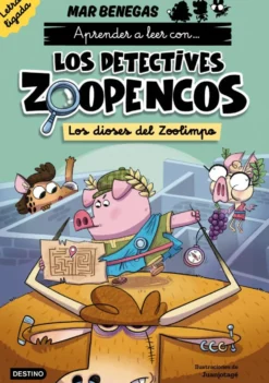 Aprender a leer con... Los Detectives Zoopencos Letra ligada 2. Los dioses del Z