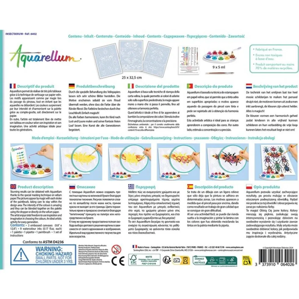 Aquarellum insectos