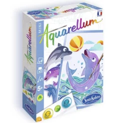 Aquarellum mini delfines