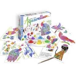 Aquarellum postales de animales
