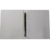 Archivador folio 4 anillas color lavanda pastel tapa plástico