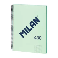 Bloc A4 80 hojas cuadro 5x5mm verde serie 1918