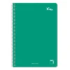 Bloc folio Xtra cuadro 4mm. 80 hojas tapa dura Xtra colores surtidos