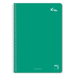 Bloc folio Xtra cuadro 4mm. 80 hojas tapa dura Xtra colores surtidos