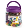 Bolas para ensartar 2cm. 100 unidades