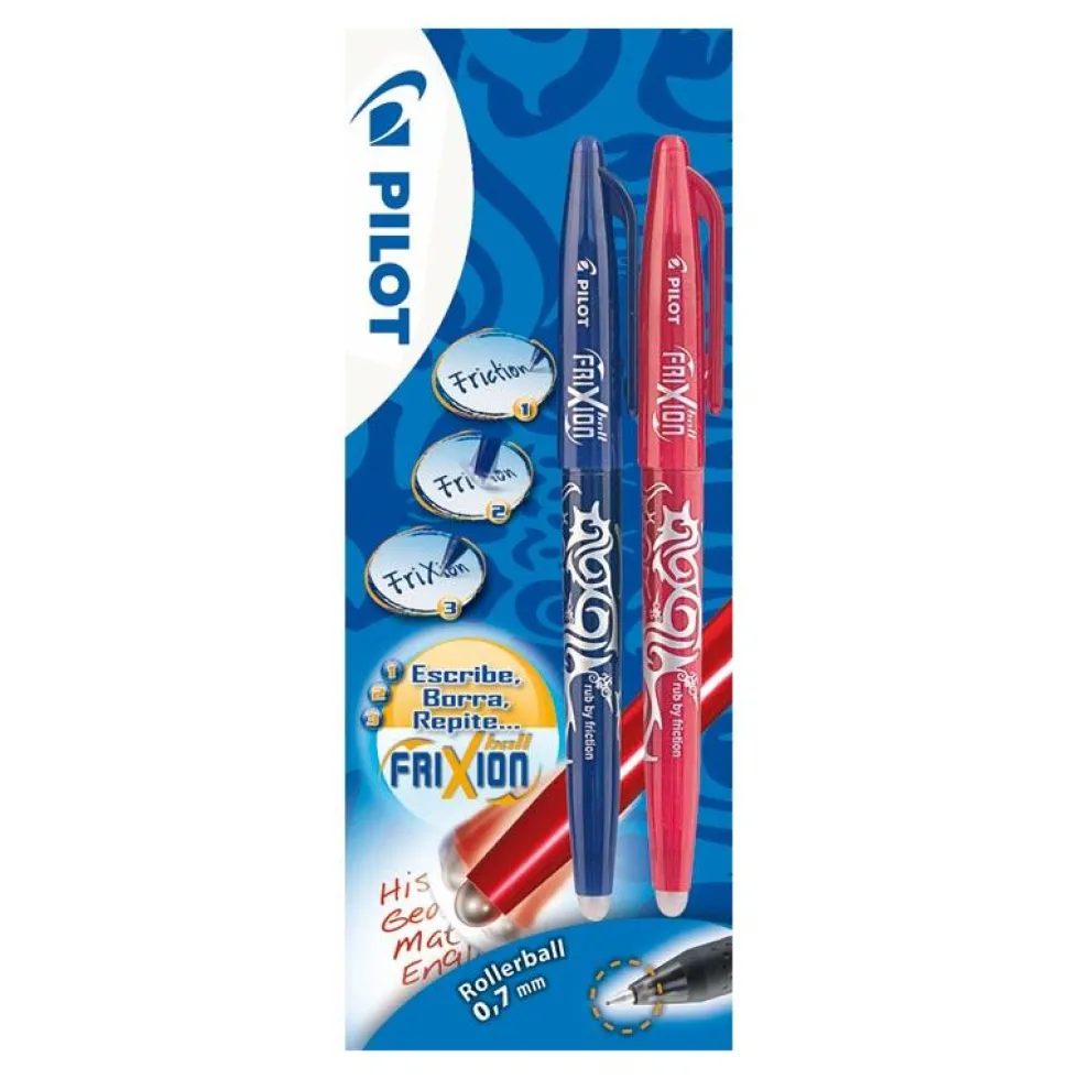 Bolígrafo FriXion Ball 1 tinta azul y 1 tinta roja