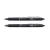 Bolígrafo Frixion Clicker tinta negra 2 unidades