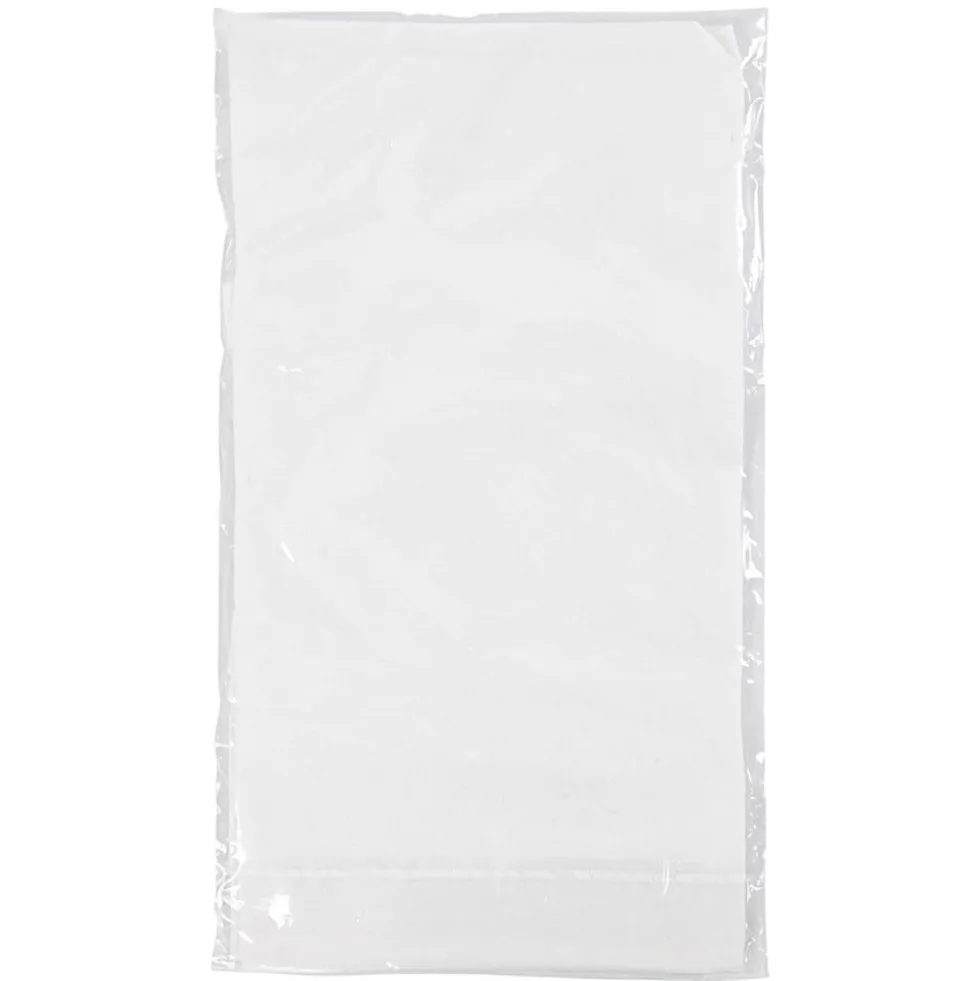 Bolsa de tela algodón blanco con asa 38x42cm