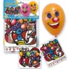 Bolsa 10 globos con pegatinas