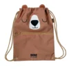 Bolsa saco oso BEBE Friends con bolsillo exterior
