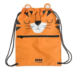 Bolsa saco tigre BEBE Friends con bolsillo exterior