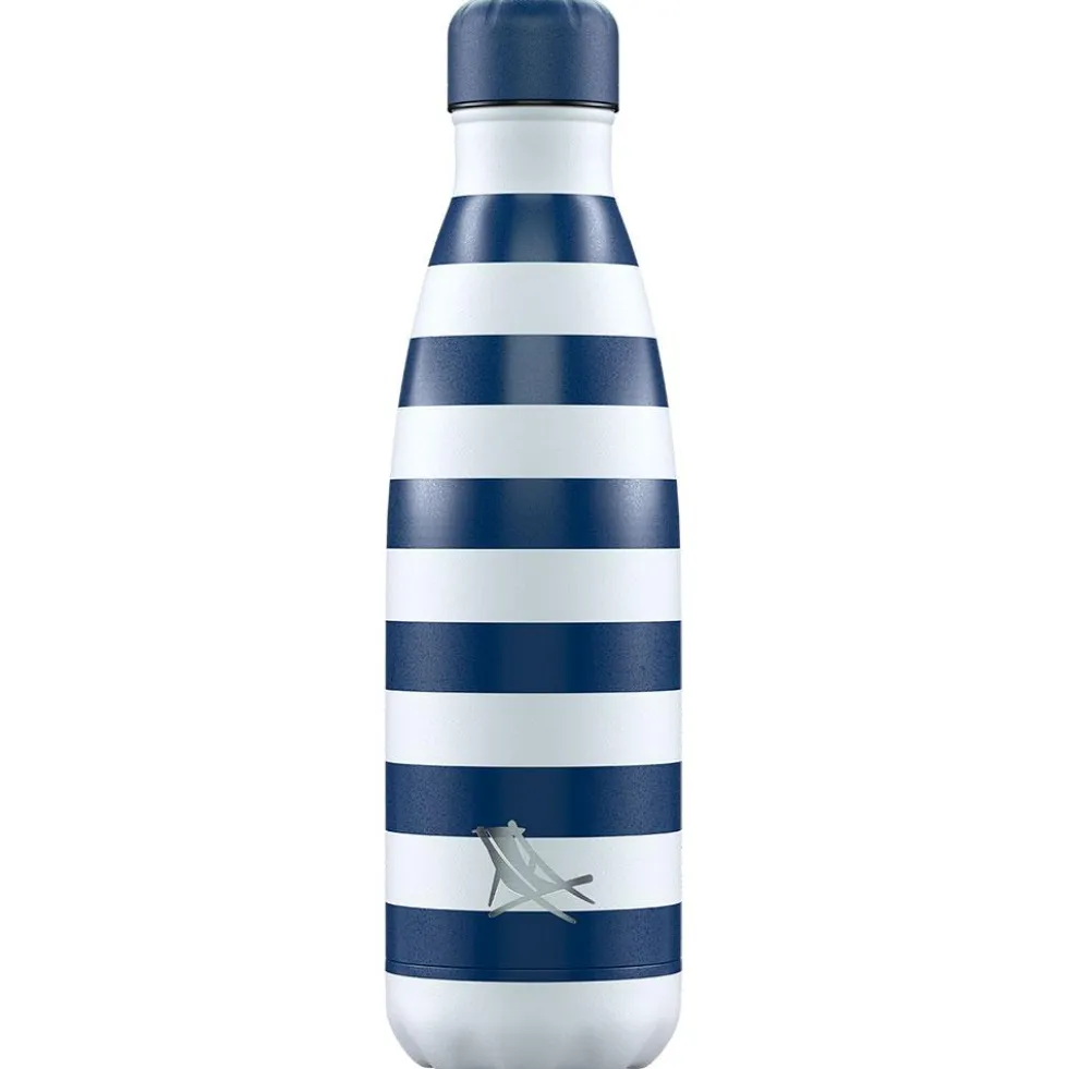 Botella Chilly inox Dock and Bay navy 500ml.