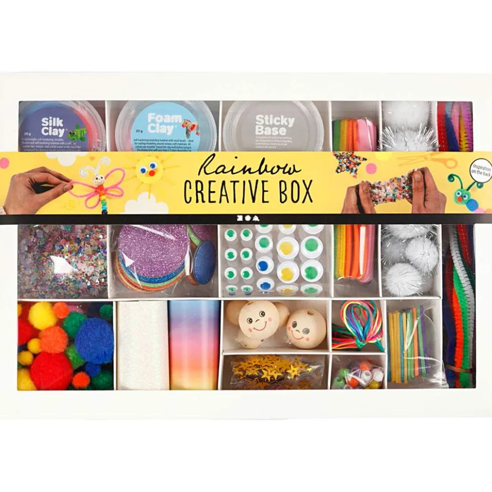 Caja de manualidades Rainbow Creativ Company