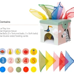 Caja mágica con actividades