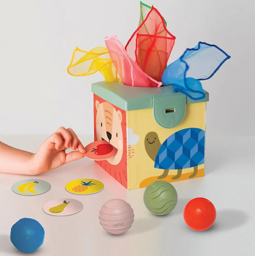 Caja mágica con actividades