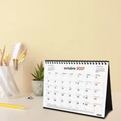 Calendario sobremesa S 2026-2027