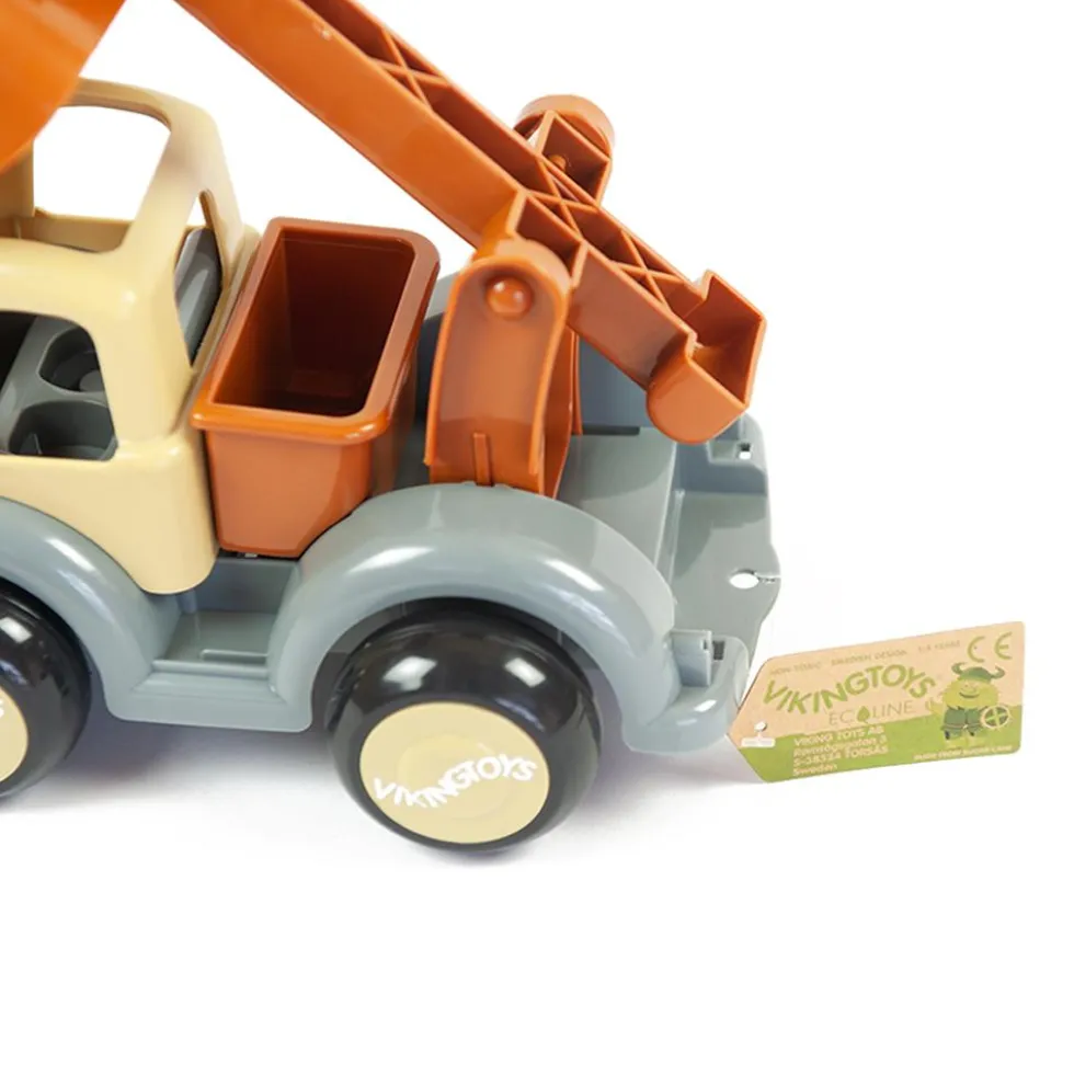 Camión excavadora eco Earth colors jumbo 35cm
