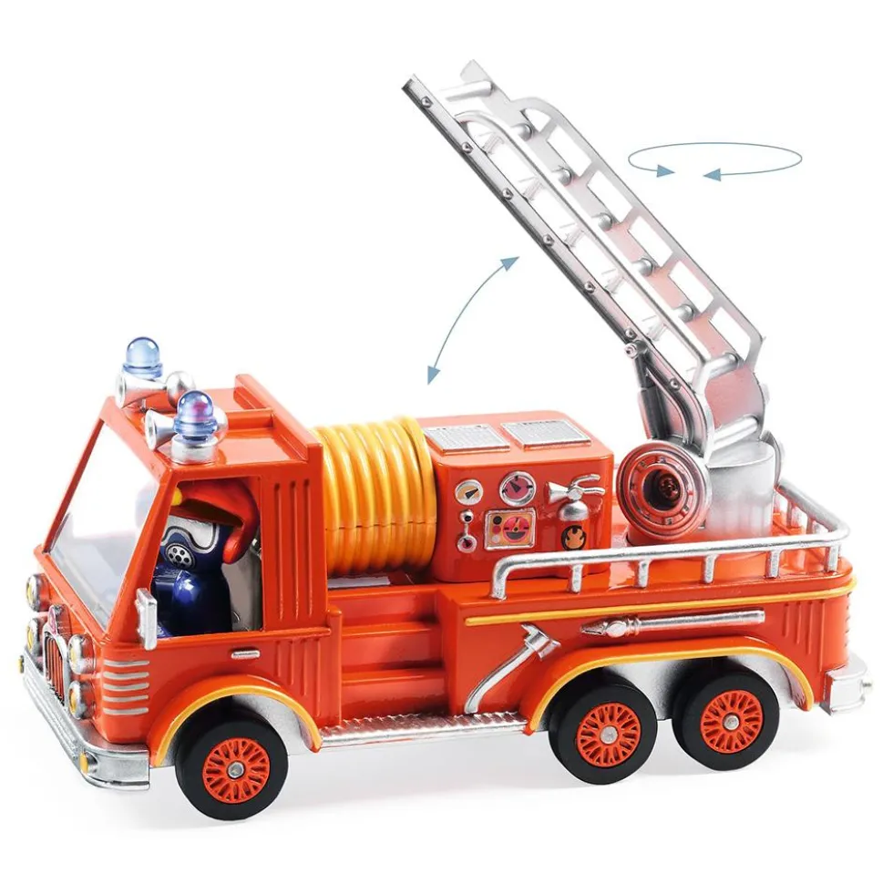 Camión metal Captain Fire Crazy Motors escala 1:43