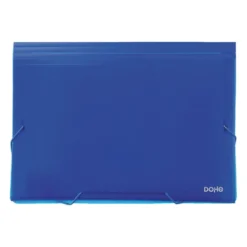 Carpeta A4 acordeón color azul