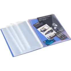Carpeta A4 con 50 fundas Archivex PP colores surtidos