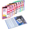 Carpeta A4 con 40 fundas Archivex PP colores surtidos