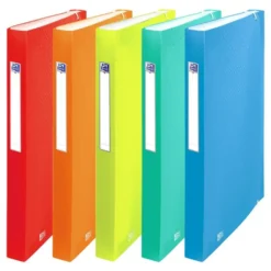 Carpeta clasificadora tipo acordeón A4 PP colores surtidos