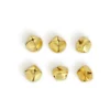 Cascabeles dorados 15mm blíster 6 uds.
