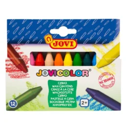 Cera 12 colores Jovicolor