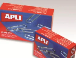 Clips labiados número 3 10 cajas de 100 unidades Apli