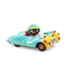 Coche metal Blue Gun Crazy Motors escala 1:43