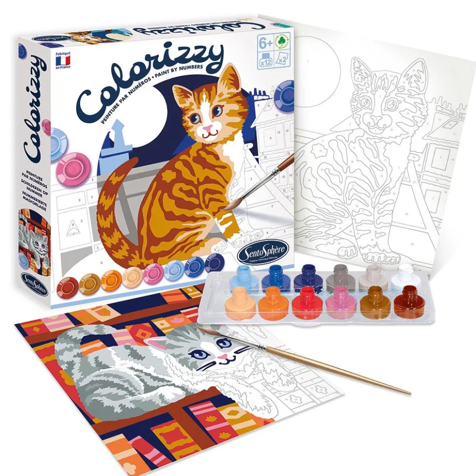 Colorizzy gatos pintar por números