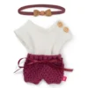 Conjunto camiseta, pantalón y diadema 21cm