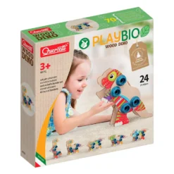 Construcción dinosaurios madera Play Bio 24 pzas