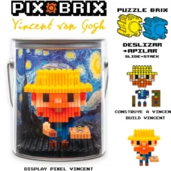 Construcción Pix Brix Art Van Gogh 482 piezas