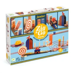 Construcción Zig and Go Junior racer 51 piezas reacción en cadena