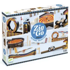 Construcción Zig and Go reacción en cadena Wroom 45 piezas